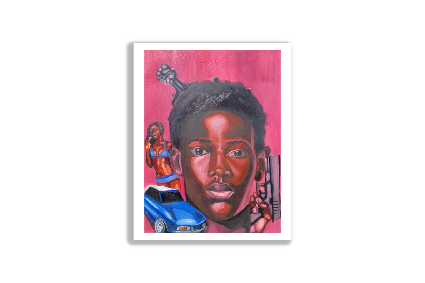 Fast Lane Living Print