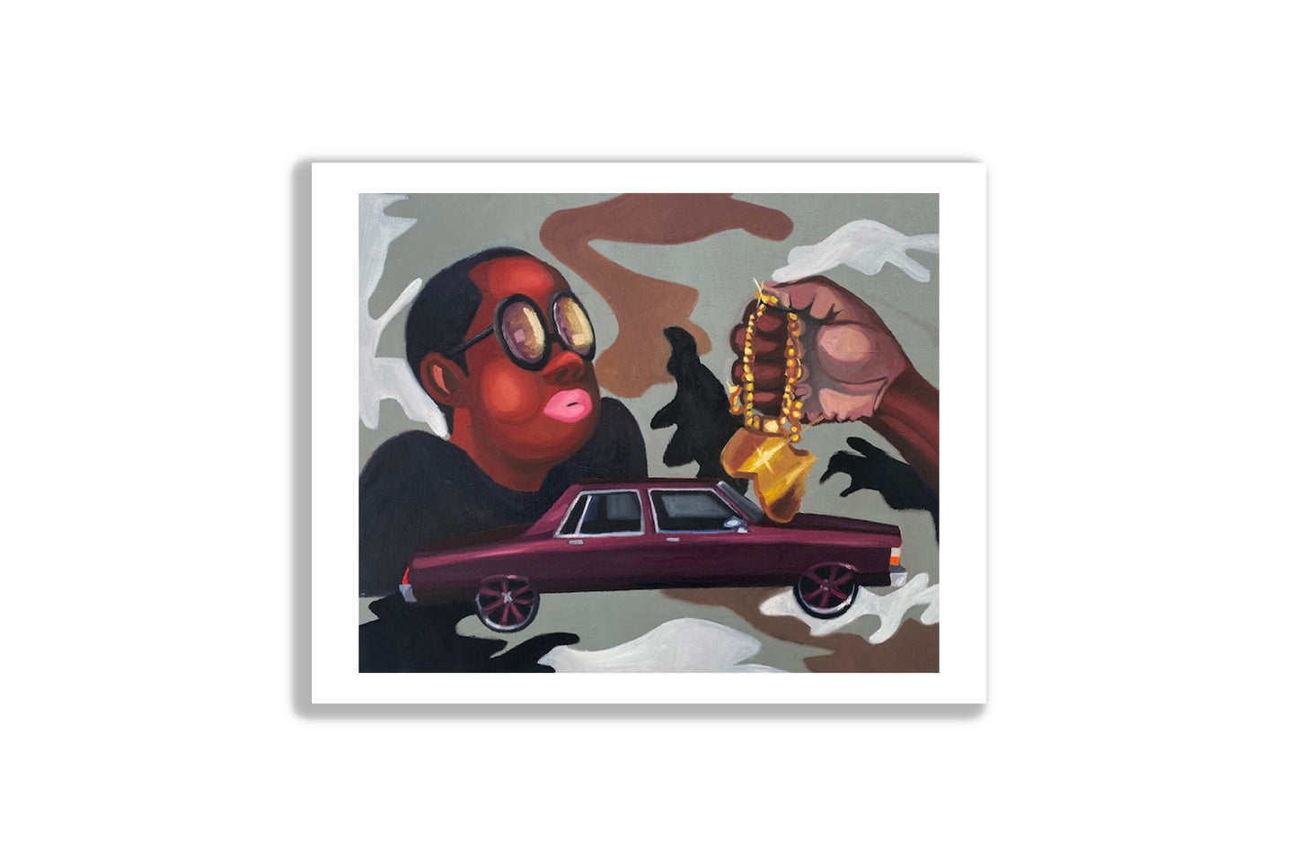 Fast Lane Living Print