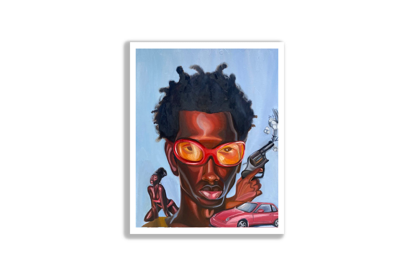 Fast Lane Living Print